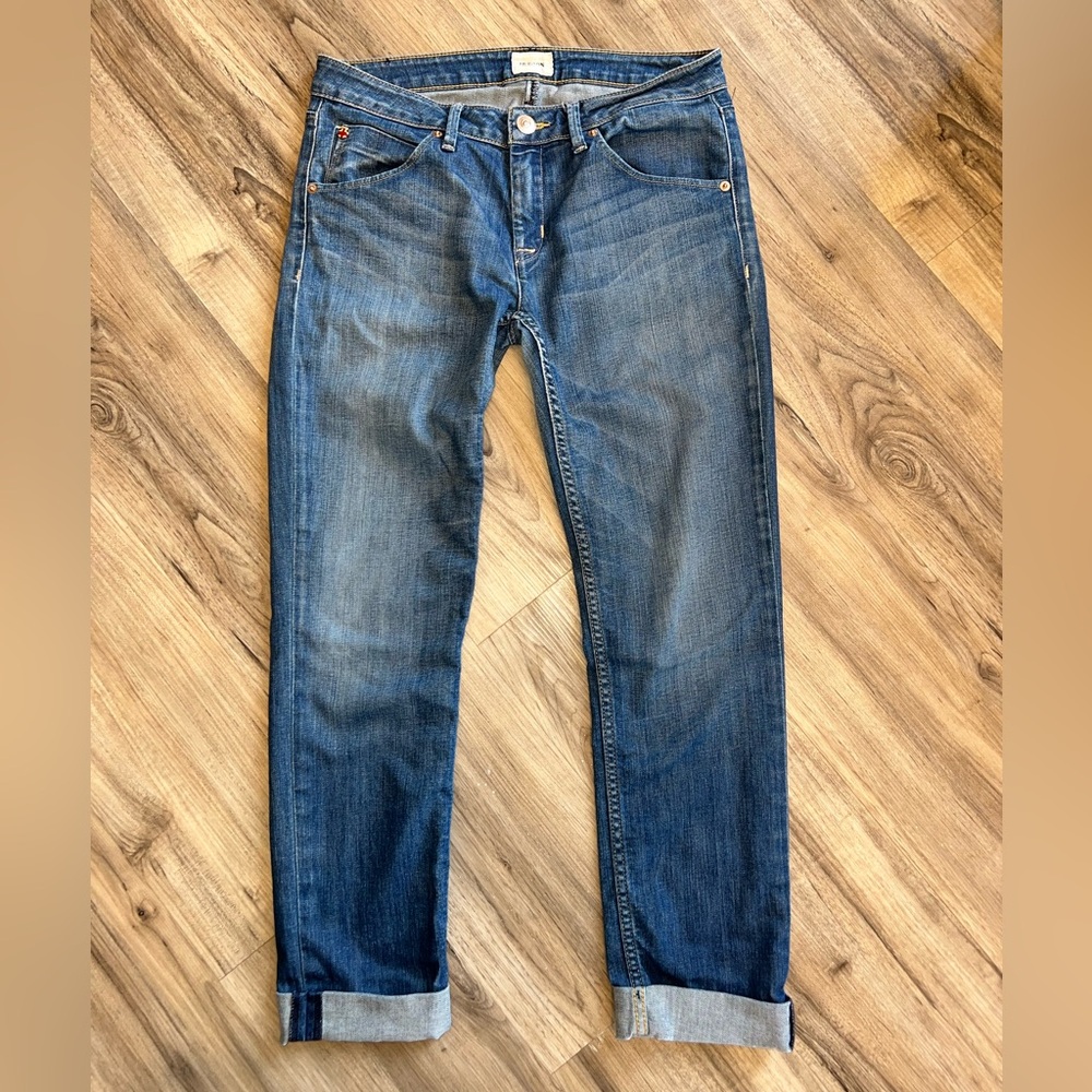 Hudson Bacara Straight Flood Cuff Jeans